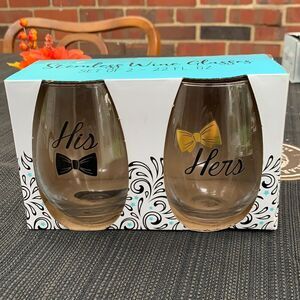 Couples wine glasses